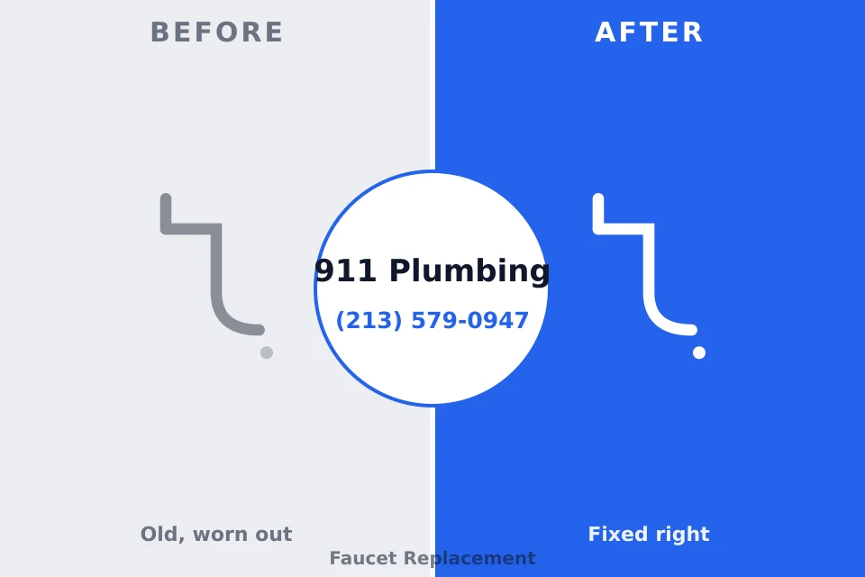 Before and after: plumbing company Johnson Lane, NV